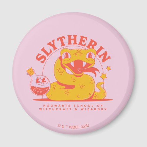 HARRY POTTER  Cute SLYTHERIN Hogwarts School Magnet