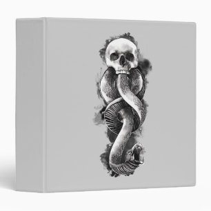 Harry Potter Dark Mark Watercolor 3 Ring Binder