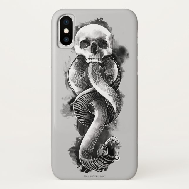 Harry Potter | Dark Mark Watercolor Case-Mate iPhone Case (Back)