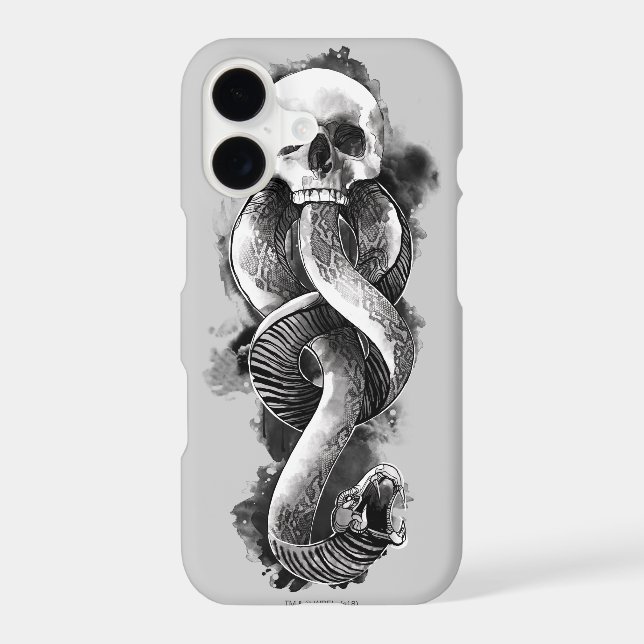 Harry Potter | Dark Mark Watercolor Iphone Case (Back)