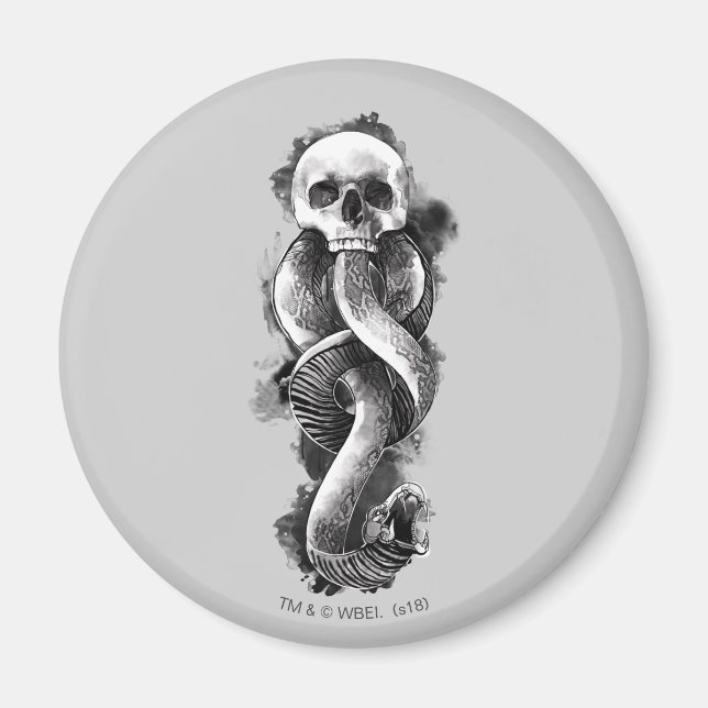 Harry Potter | Dark Mark Watercolor Magnet (Front)