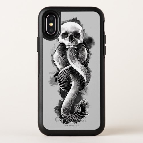 Harry Potter  Dark Mark Watercolor OtterBox Symmetry iPhone X Case