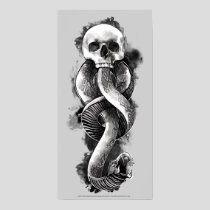 Harry Potter | Dark Mark Watercolor Poster