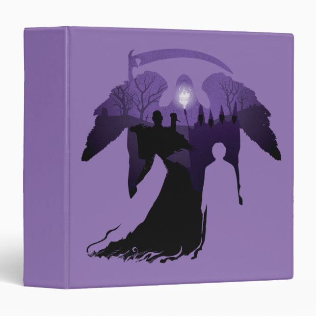 Harry Potter | Death Silhouette 3 Ring Binder (Front/Spine)