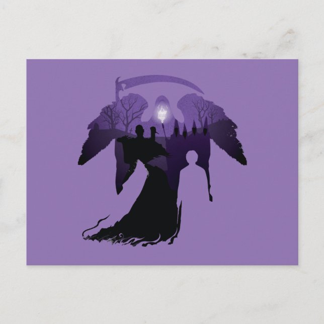 Harry Potter | Death Silhouette Postcard (Front)