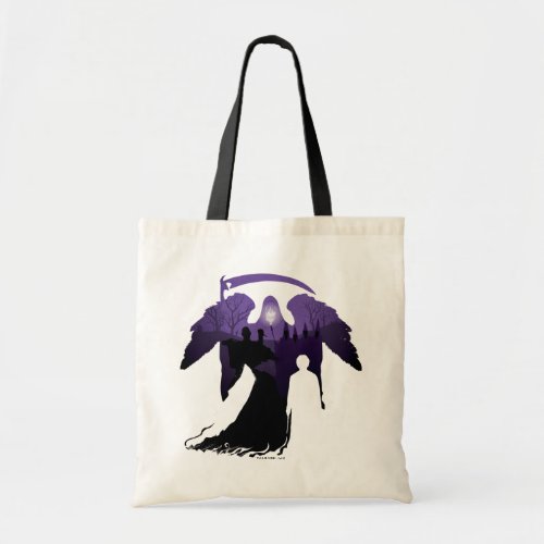 Harry Potter  Death Silhouette Tote Bag