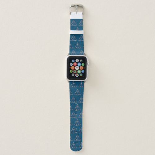 Harry Potter  Deathly Hallows Watercolor Apple Watch Band