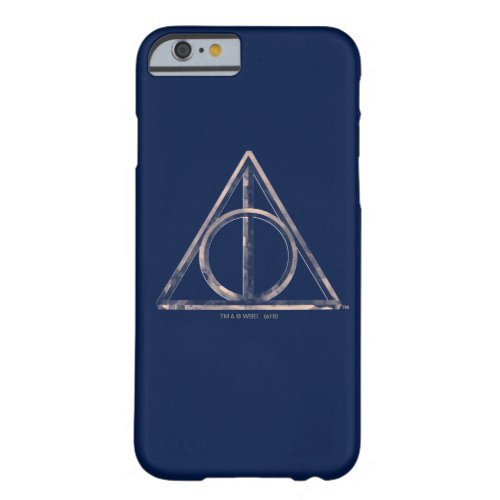 Harry Potter  Deathly Hallows Watercolor Barely There iPhone 6 Case