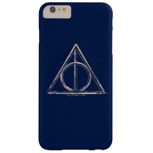 Harry Potter  Deathly Hallows Watercolor Barely There iPhone 6 Plus Case