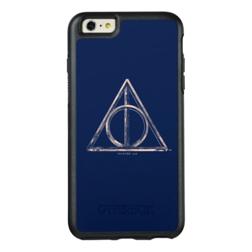 Harry Potter  Deathly Hallows Watercolor OtterBox iPhone 66s Plus Case
