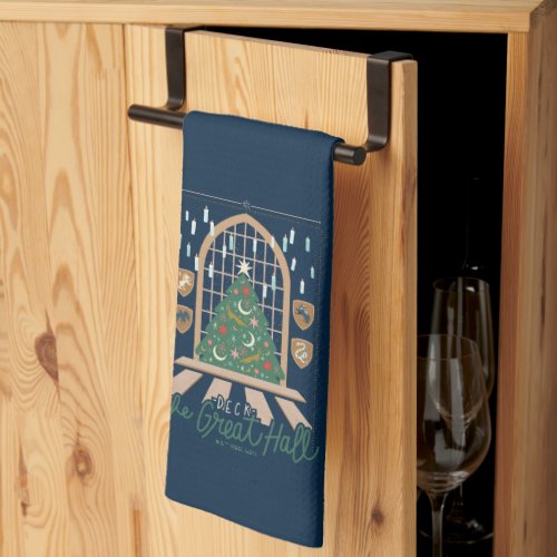 Harry Potter  Deck the Great Hall Kitchen Towel
