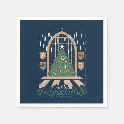 Harry Potter  Deck the Great Hall Napkins