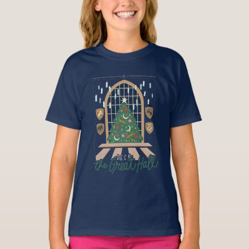 Harry Potter  Deck the Great Hall T_Shirt