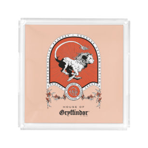 HARRY POTTER™   Delicate Sketch GRYFFINDOR™ Crest Acrylic Tray