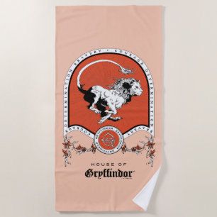 HARRY POTTER™ Delicate Sketch GRYFFINDOR™ Crest Beach Towel