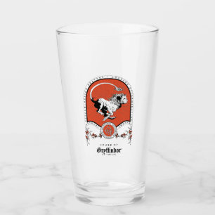 HARRY POTTER™ Delicate Sketch GRYFFINDOR™ Crest Glass