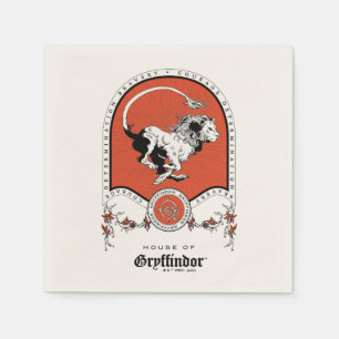 HARRY POTTER™   Delicate Sketch GRYFFINDOR™ Crest Napkins