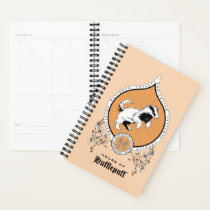 HARRY POTTER™   Delicate Sketch HUFFLEPUFF™ Crest Planner