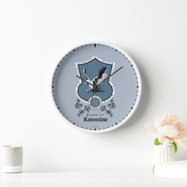HARRY POTTER™ | Delicate Sketch RAVENCLAW™ Crest Clock (Home)