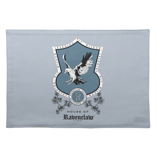 HARRY POTTER™ | Delicate Sketch RAVENCLAW™ Crest Cloth Placemat (Front)