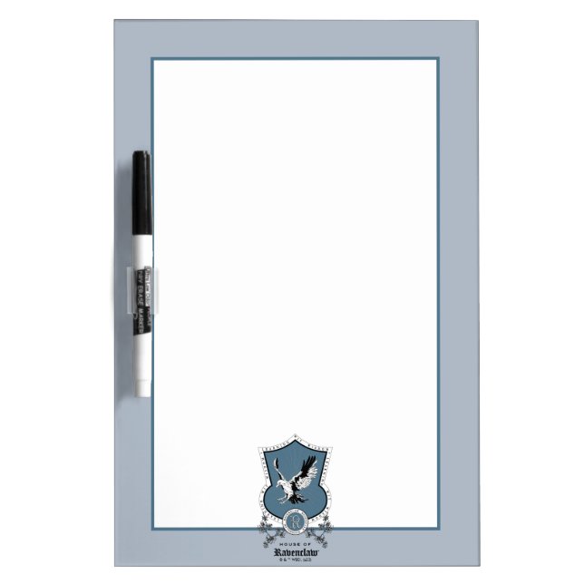 HARRY POTTER™ | Delicate Sketch RAVENCLAW™ Crest Dry Erase Board (Front)