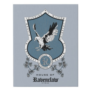 HARRY POTTER™   Delicate Sketch RAVENCLAW™ Crest Faux Canvas Print