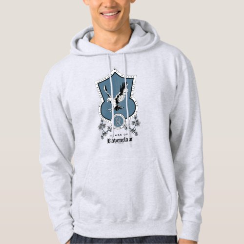 HARRY POTTER  Delicate Sketch RAVENCLAW Crest Hoodie