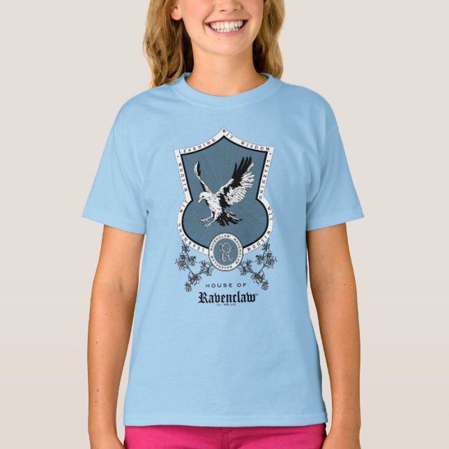 HARRY POTTER™ | Delicate Sketch RAVENCLAW™ Crest T-Shirt (Front)