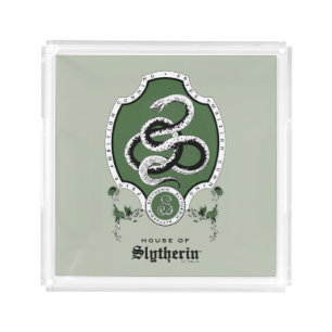 HARRY POTTER™   Delicate Sketch SLYTHERIN™ Crest Acrylic Tray