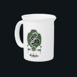 HARRY POTTER™ | Delicate Sketch SLYTHERIN™ Crest Beverage Pitcher<br><div class="desc">Check out this intricate HOGWARTS™ House mascot and traits graphic for SLYTHERIN™!</div>