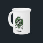 HARRY POTTER™ | Delicate Sketch SLYTHERIN™ Crest Beverage Pitcher<br><div class="desc">Check out this intricate HOGWARTS™ House mascot and traits graphic for SLYTHERIN™!</div>