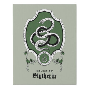 HARRY POTTER™   Delicate Sketch SLYTHERIN™ Crest Faux Canvas Print