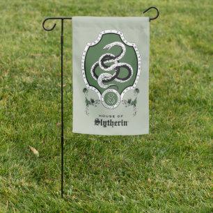 HARRY POTTER™   Delicate Sketch SLYTHERIN™ Crest Garden Flag