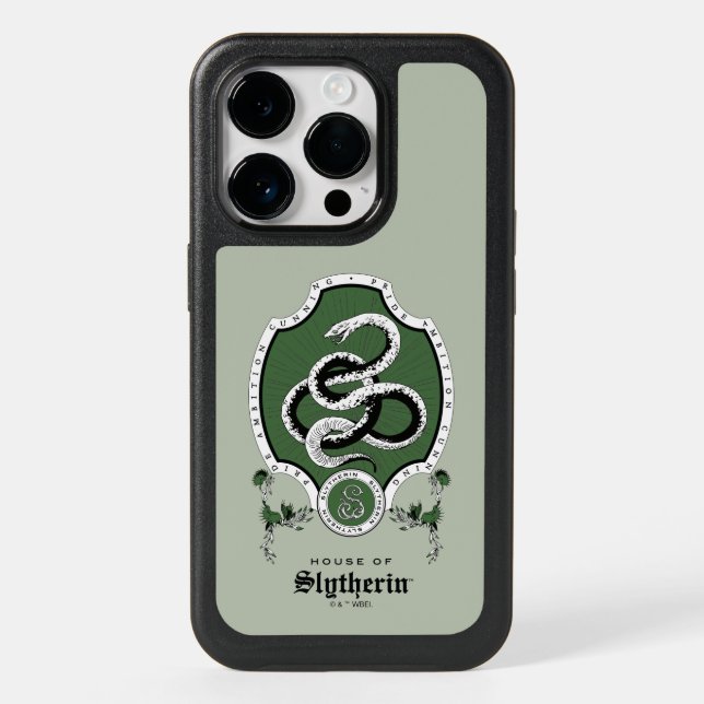 HARRY POTTER™ | Delicate Sketch SLYTHERIN™ Crest Otterbox iPhone Case (Back)