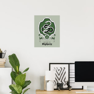 HARRY POTTER™   Delicate Sketch SLYTHERIN™ Crest Poster