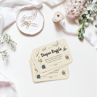 Harry Potter - Diaper Raffle Insert
