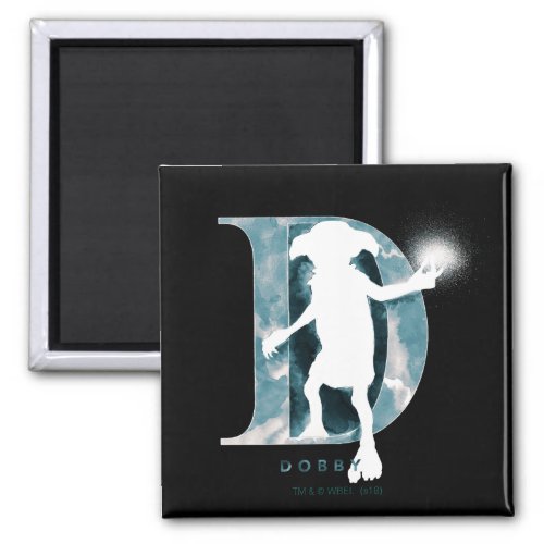 Harry Potter  Dobby Character Watercolor Magnet