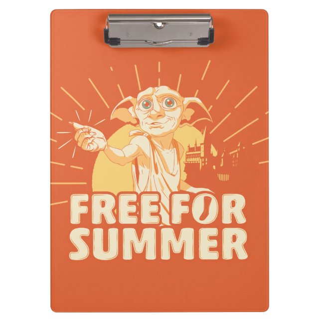 HARRY POTTER™ | Dobby Free For Summer Clipboard (Front)