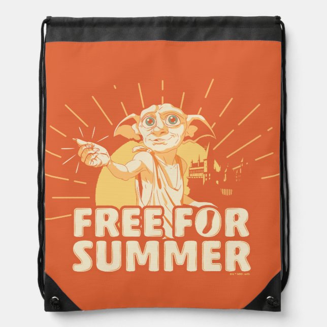 HARRY POTTER™ | Dobby Free For Summer Drawstring Bag (Front)