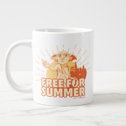 HARRY POTTER  Dobby Free For Summer Giant Coffee Mug