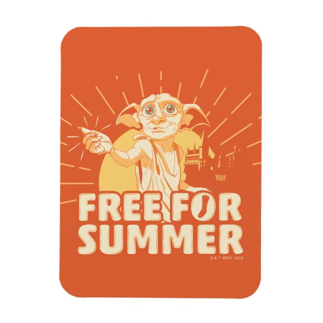 HARRY POTTER™ | Dobby Free For Summer Magnet (Vertical)