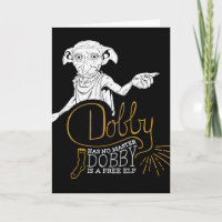 Harry Potter | Dobby Has No Master Card