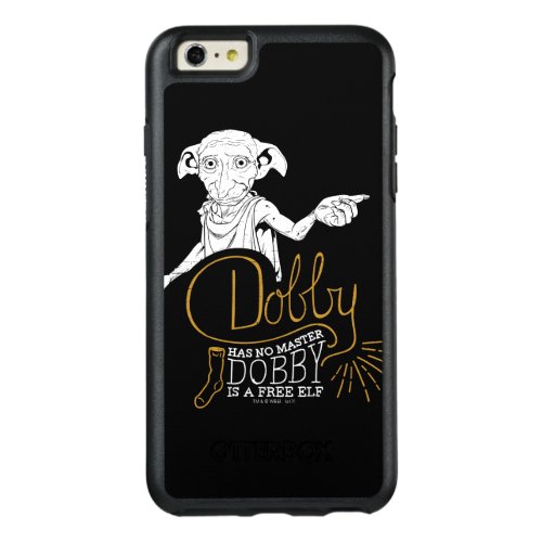 Harry Potter  Dobby Has No Master OtterBox iPhone 66s Plus Case