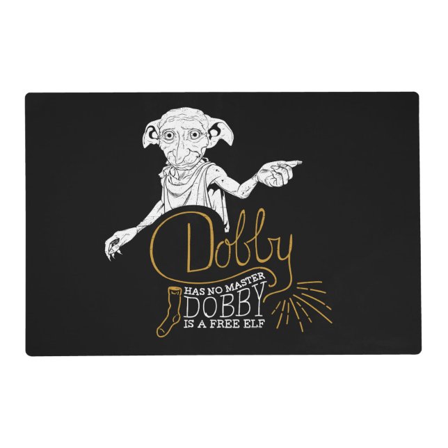 Harry Potter | Dobby Has No Master Placemat (Front)