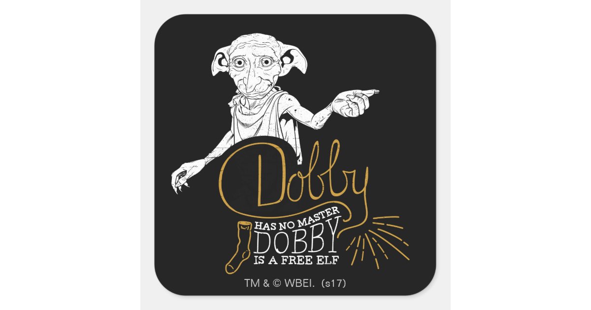 Discover the Magical World of Harry Potter with Dobby Sticker