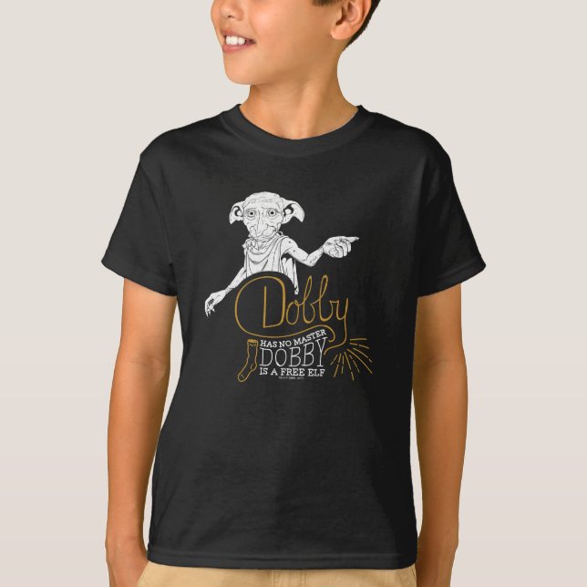 Harry Potter | Dobby Has No Master T-Shirt (Front)