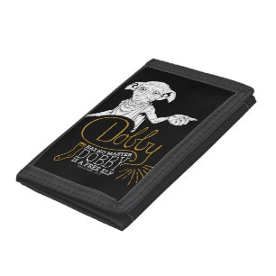 Harry Potter Dobby Has No Master Tri-fold Wallet