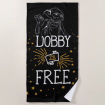 Harry Potter | Dobby Is Free Beach Towel
