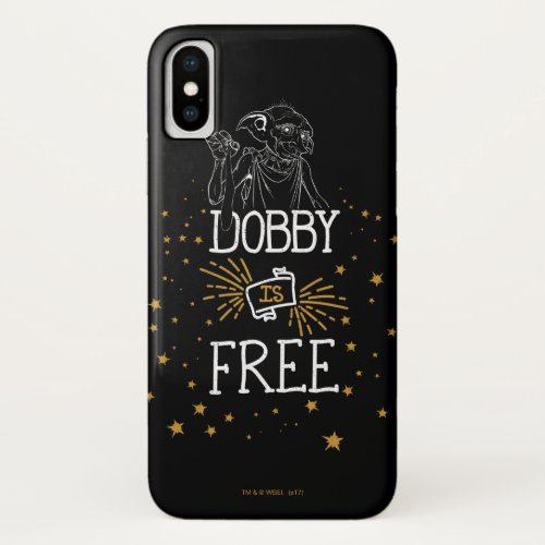 Harry Potter  Dobby Is Free iPhone X Case