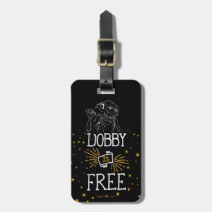 Harry Potter Dobby Is Free Luggage Tag
